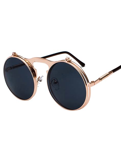 Saver Prices Fashion Frontier Vintage Polarized Steampunk Sunglasses Men Women Unisex Round
