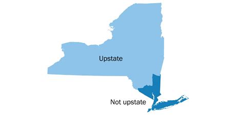 Upstate New York Map Map Of The World