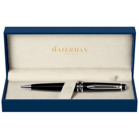 Waterman Expert Rollerball Pen Black With Gold Trim Customization