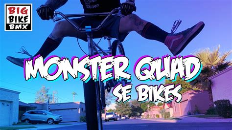 Se Bikes Monster Quad Review Walk Around And Ride Youtube