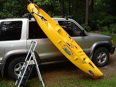 Hobie Forums • View Topic Rooftopping A Hobie Using A Kayak Loading Bar
