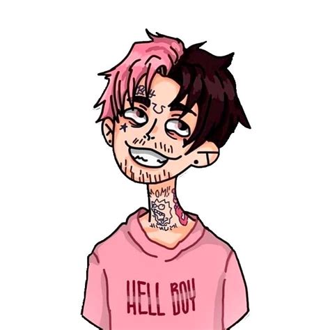 Lil Peep Drawing Cartoon Posted By Reginald Joseph