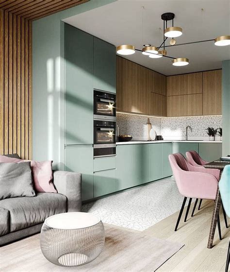 Дизайн кухни гостиной 30 квм — лучшие решения для интерьера на фото