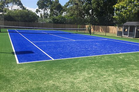 Synthetic Grass Tennis Court Ultracourts Melbourne
