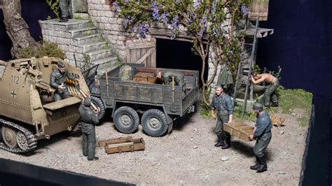 135 Ww2 Diorama Full Build With Realistic Scenery Somewhere In