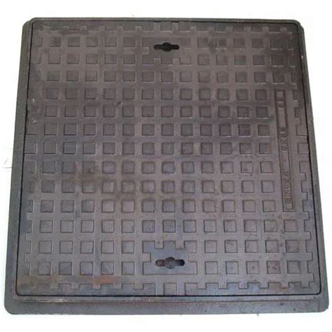 Ironductile Iron Full Floor Square Galvanized Iron Manhole Cover Rs