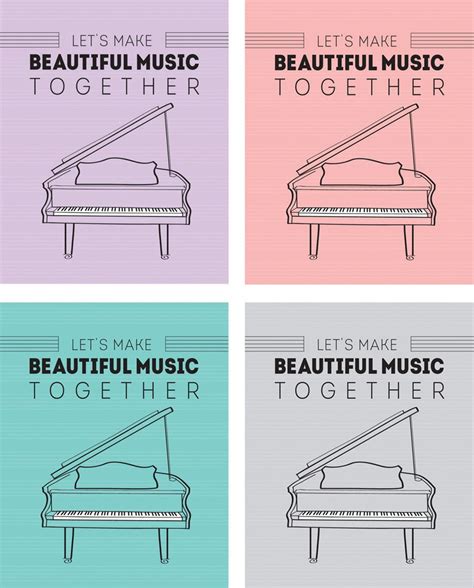Let S Make Beautiful Music Together Customizable Digital Etsy