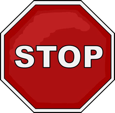 Stop Sign Png Free Icons And Png Backgrounds Clipart Best Clipart