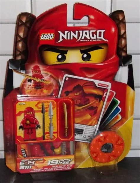 Lego Ninjago Kai Red Spinner Set 2111 Minifigure 19 Pcs Spinjitzu 2011