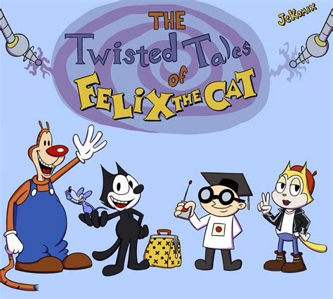The Twisted Tales Of Felix The Cat Tribute By Jckomix On Deviantart