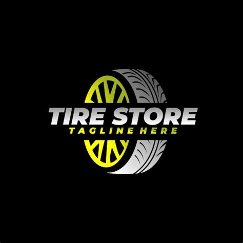 Premium Vector Tire Logo Design Automotive Car Showroom Car Dealer
