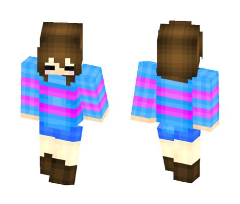 Get Frisk Undertale Skin Collection Minecraft Skin For Free