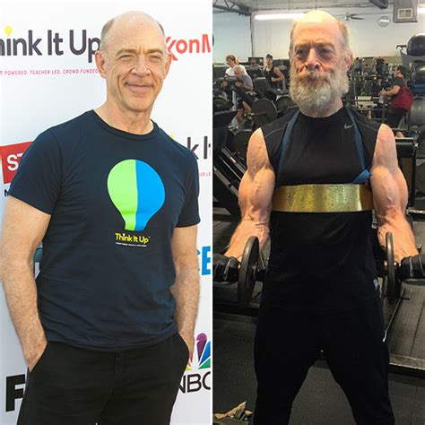 Jk Simmons In ‘justice League — Gets Jacked In Insane Transformation
