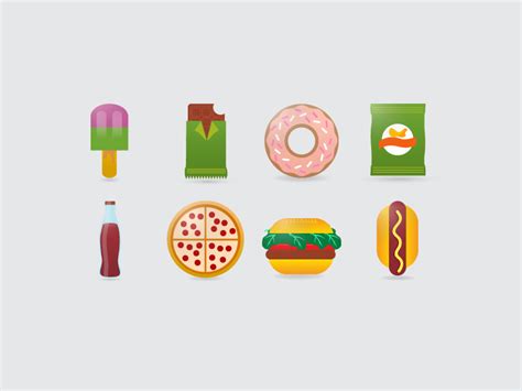 Snack Emojis By Brock Honma On Dribbble
