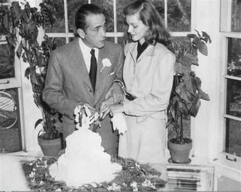 Lauren Bacall And Humphrey Bogart Weedind Celebrity Wedding Photos