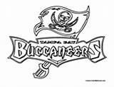 Buccaneers Coloring Bay Tampa Pages Nfl Football Worksheet sketch template