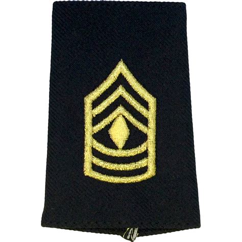 Army 1sgt Female Sew On Rank Small Asu Rank Military Shop The