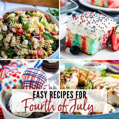 Easy Make Ahead Recipes For Fourth Of July A Reinvented Mom