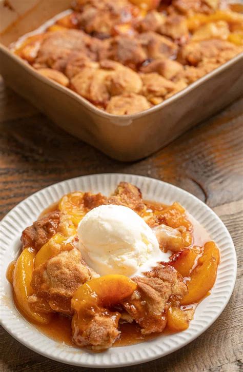 Peach Cobbler Recipe With Canned Peaches And Pie Crust / Farm Fresh ...