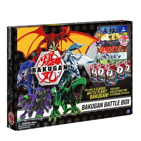 Buy Bakugan Battle Box Pack T Set With 5 Battle Planet Bakugan