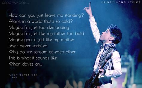 10 lyrics from prince s most memorable songs that ll remind us what a gem of a musician we just lost
