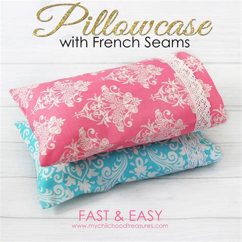 Pillowcase Pattern Best And Easiest Tutorial Treasurie Pillowcase