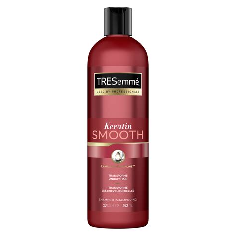 Tresemmé Keratin Smooth Shampoo Sleek Look For Up To 72 Hours For Dry