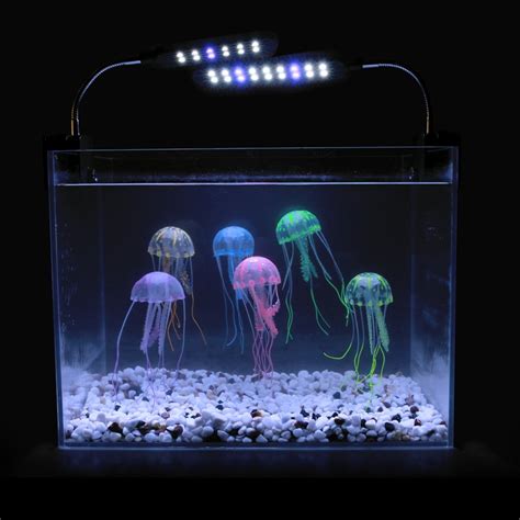 Artificial Jellyfish Aquarium Fish Tank Accessories Simulated