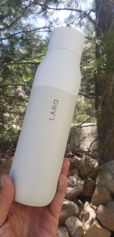 The Larq Self Cleaning Water Bottle The Backpack Guide