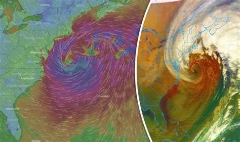 Snow Storm Grayson Path Live Storm Intensifies For Direct Hit On New