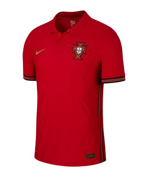 Freitag, 04.06.2021 | 14:20 uhr. Nike Portugal Auth. Trikot Home EM 2021 Rot F687 ...