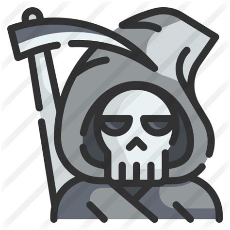 Grim Reaper Free Icons Designed By Wanicon Halloween Icons Halloween