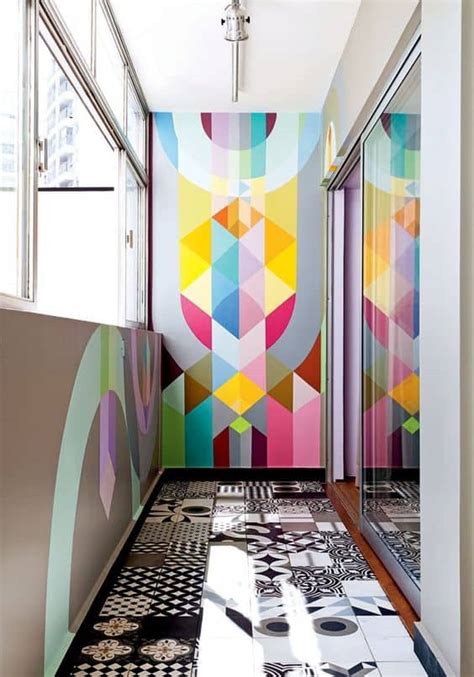Geometric Wall Paint Design Ideas With Tape 2022 Trends Home Diy