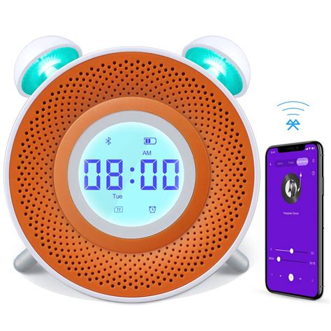 Angtuo Alarm Clock For Kids Usb Charging Smart Digital Kids Alarm