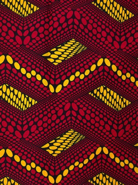 Ankara African Fabric By The Yard Ankara Fabric By The Yard Red Yellow African Print Fabric Wax