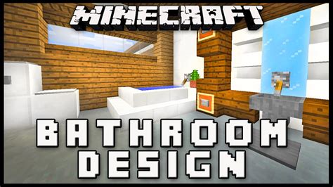Minecraft Modern Bathroom
