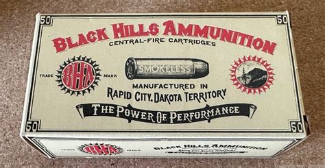 50 Rounds Of Black Hills Ammunition 32 Handr Mag 90gr Fpl Brass Cased