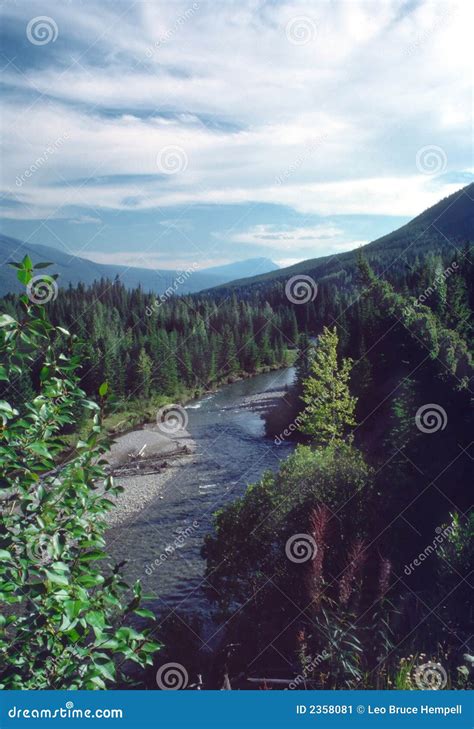 Elk River Valley British Columbia Canada Stock Image Image Of