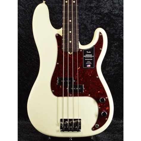 Fender American Professional Ii Precision Bass Olympic White