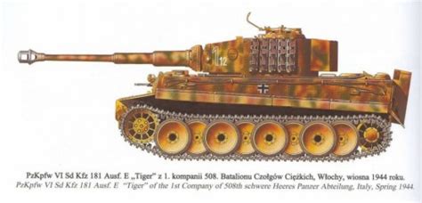 Tiger 1 Camo Patterns With Pictures