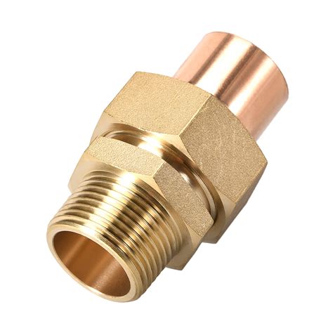 G34 Lead Free Copper Union Fitting With Sweat Solder Joint To Male