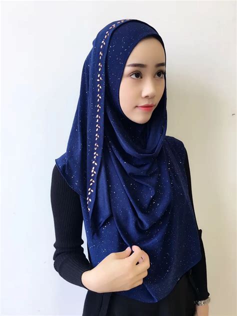 Women Fashion Long Scarf Prayer Muslim Hijab Arab Shayla Wrap Shawl