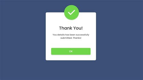 How To Create Animated Popup Box Modal Using Html Css