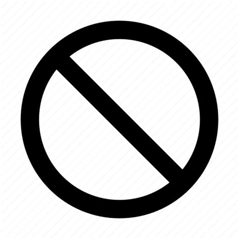 Ban Icon Download On Iconfinder On Iconfinder
