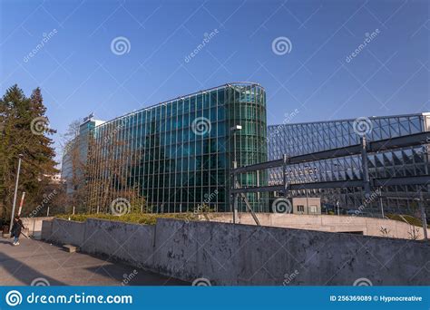 The World Meteorological Organization Building In Geneva Switzerland