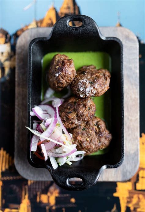 Maneet Chauhans Spiced Lamb Patties Serves The Nashville Chef