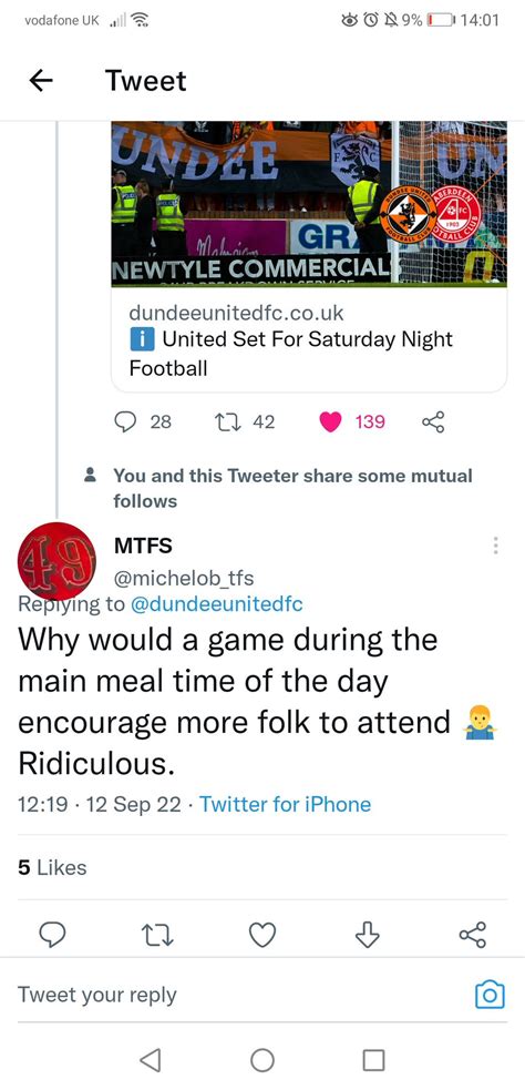 Martin On Twitter Two Of My Favourite Replies To The United Twitter Honestly Our