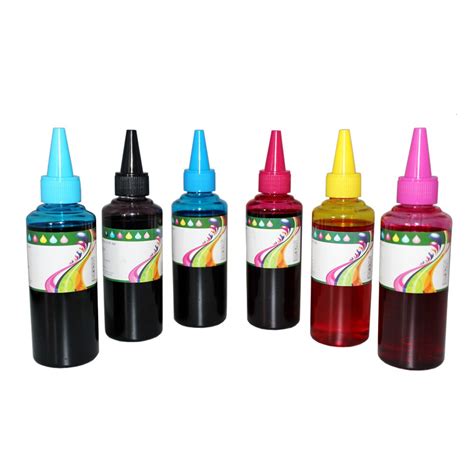 600ml Universal Refill Kits Dye Ink Bottle Printer For Hp For Canon For