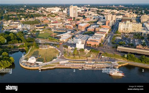 Riverfront And City View Montgomery Alabama Usa Stock Photo Alamy