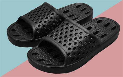 Beach Unisex Shower Shoes And Sandals Pool Non Slip Quick Drying Shower Slides For Bathroom Soft